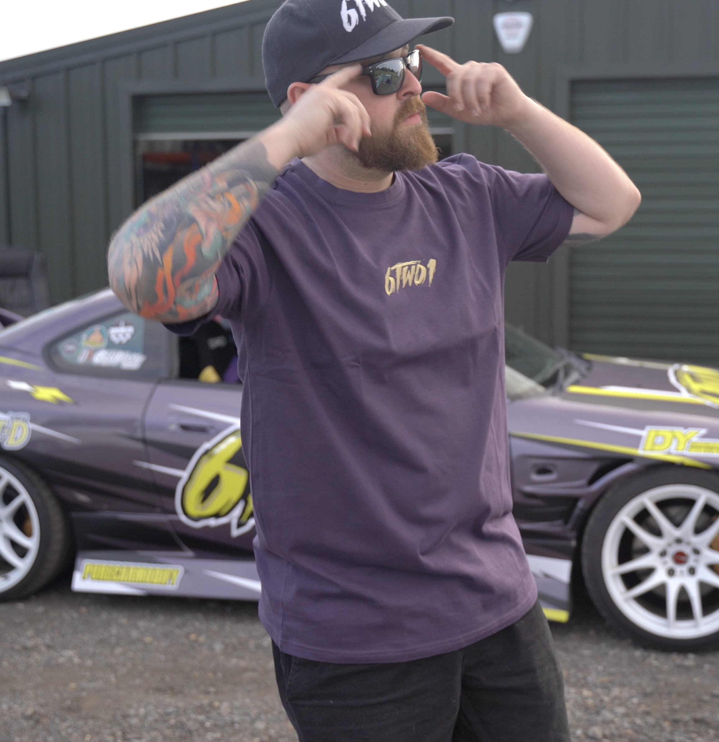 6TWO1 T Shirt PREMIUM Oversized Green — 6TWO1